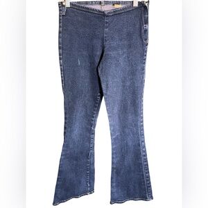 Vintage 80’s denim Watch L.A. Flare Blue Jeans Size 11